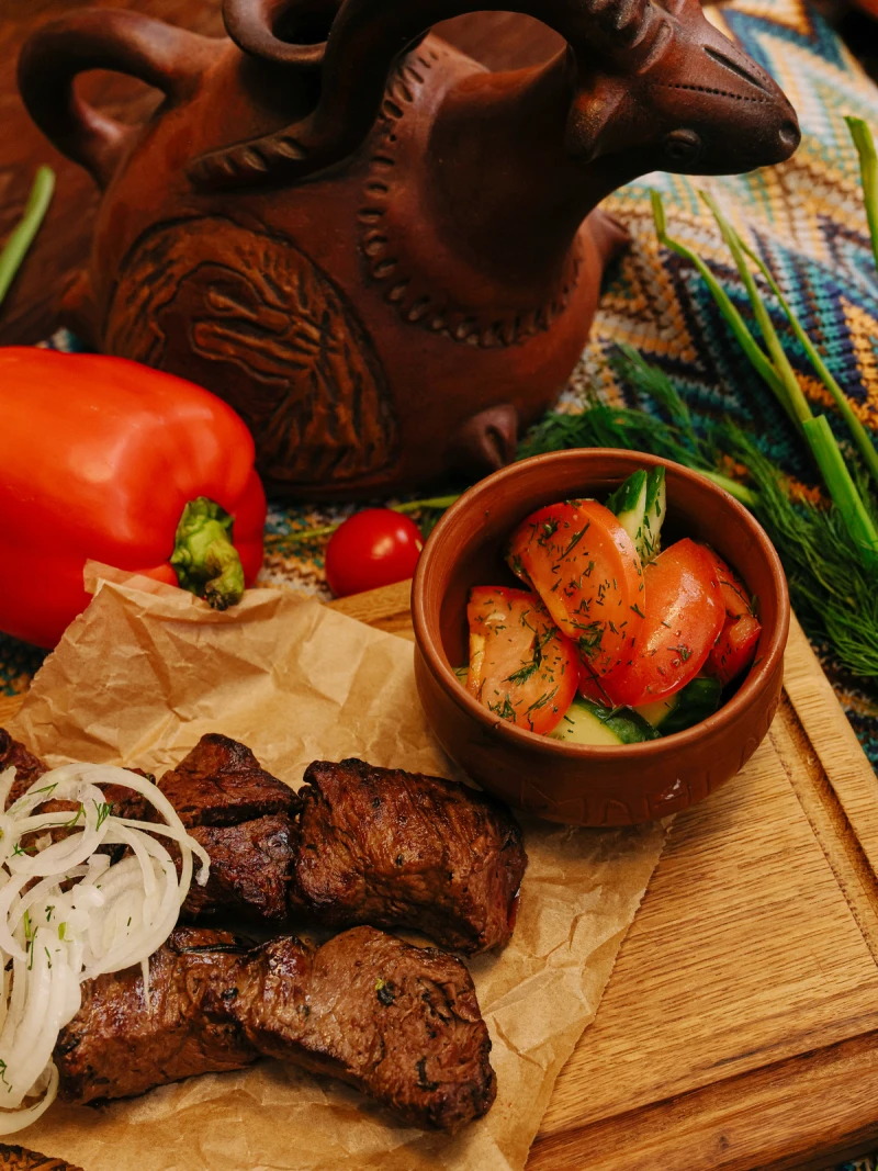 Шашлык из говяжьей вырезки