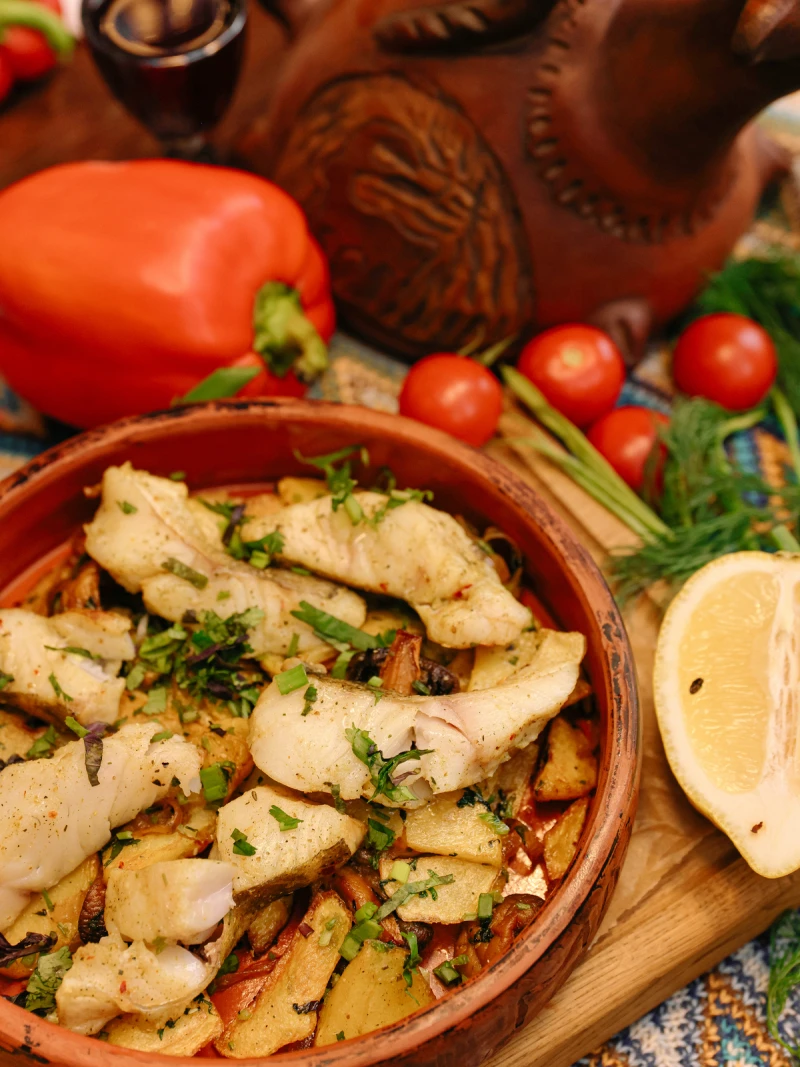 Оджахури с судаком