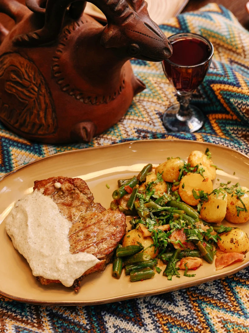 Стейк из свиной шейки