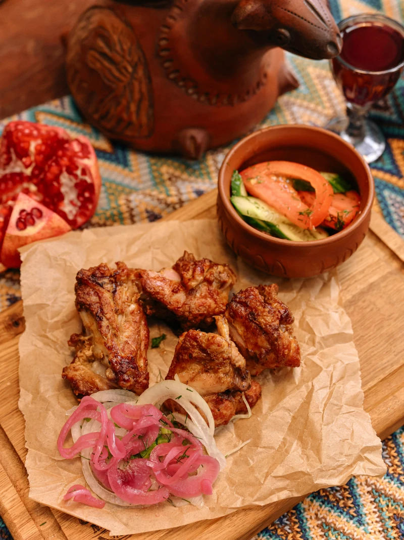 Шашлык из куриного бедра