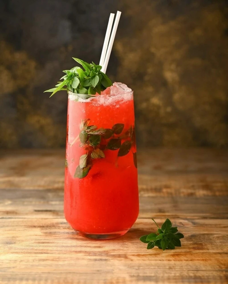 Клубника-мята-лаванда