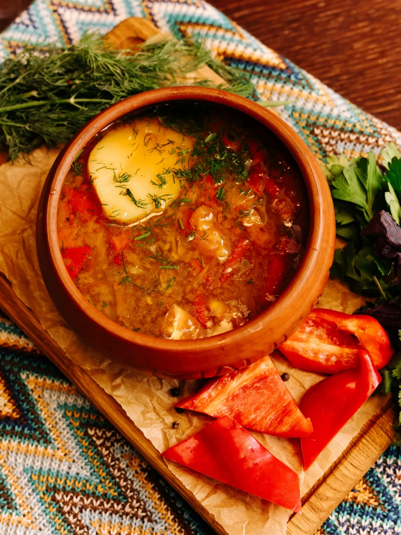 Хашлама с говядиной