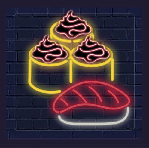 ГОРЯЧИЕ И ЗАПЕЧЁНЫЕ РОЛЛЫ нью