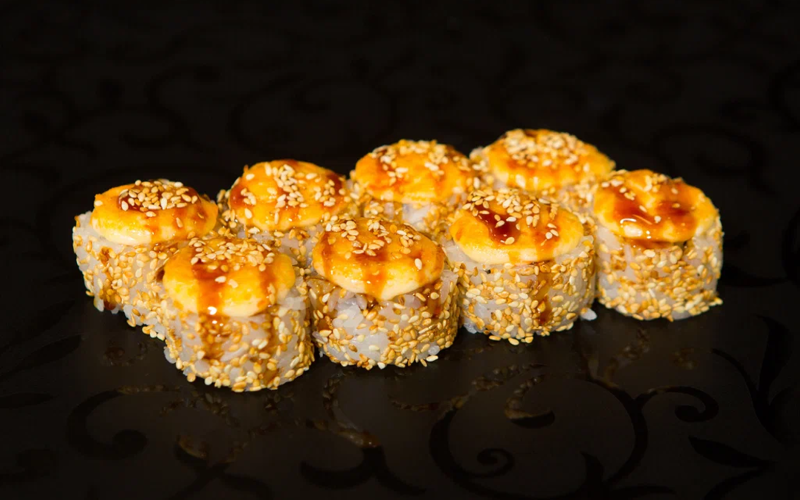 Роллы запеченные