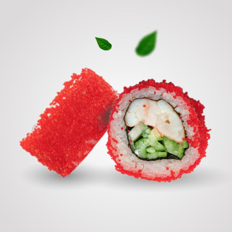 Калифорния с тигровой креветкой