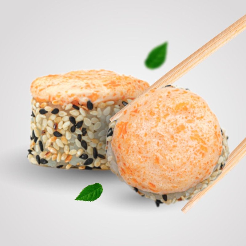 Запечённый чикен ролл