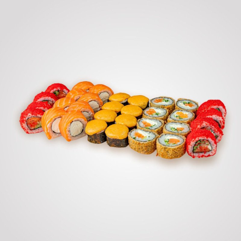 Много лосося (32шт)