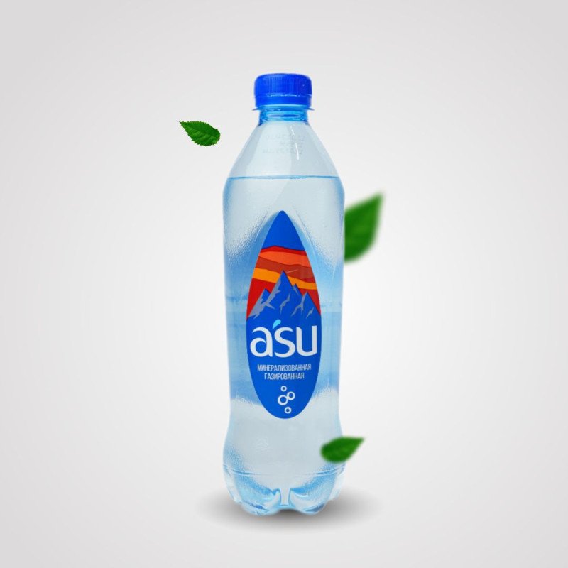 Вода с газом 0,5л