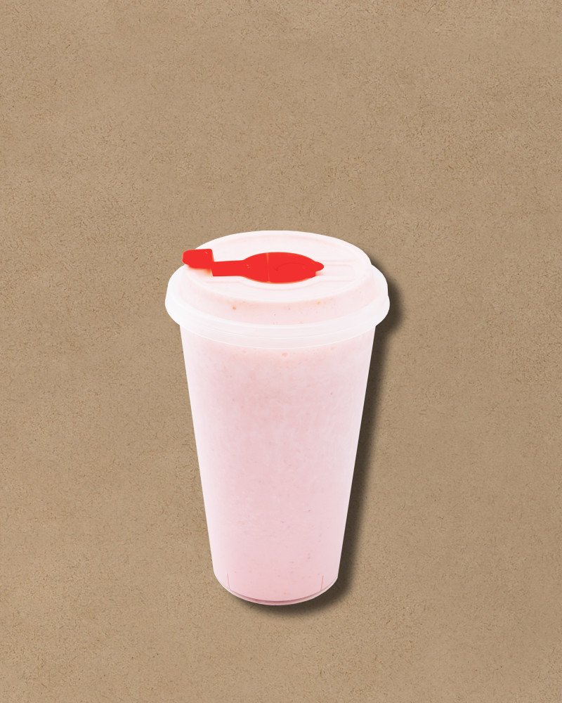 Клубничный милкшейк