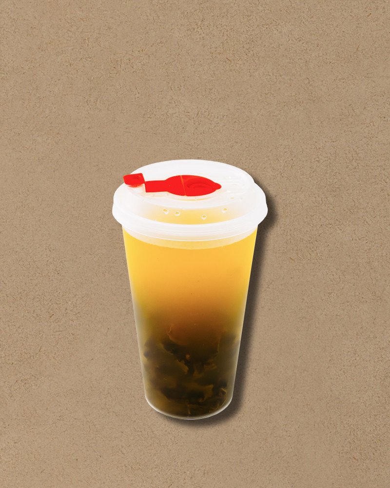 Айс персиковый зелёный чай 