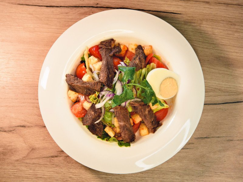 Салат с Говядиной