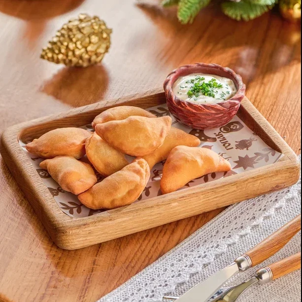 Вареники с тыквой и индейкой