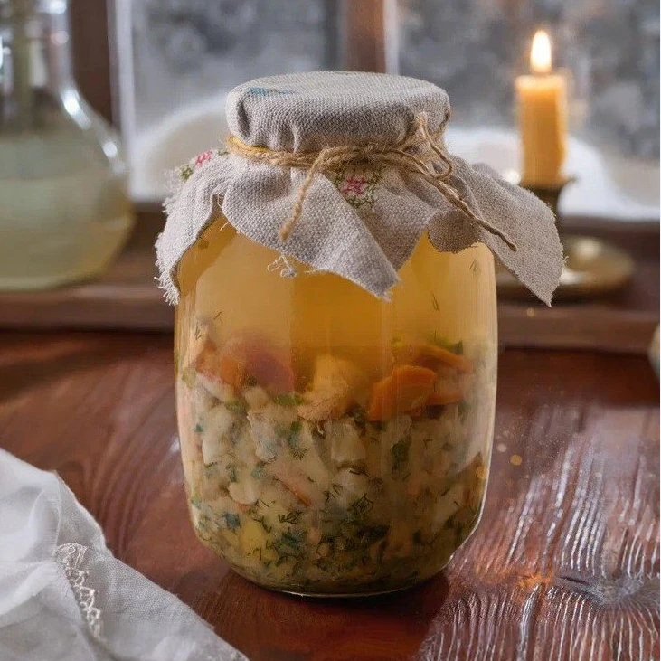 Банка ухи (из форели и судака) 1800 г