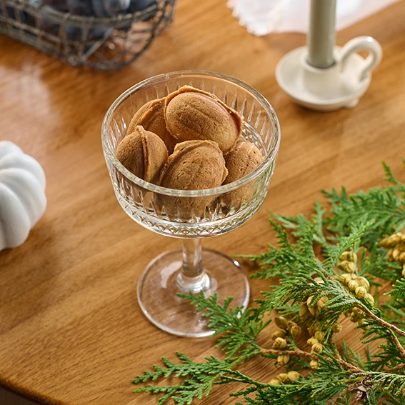 Орешки с кремом