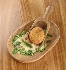 Колобок с копченым гусем