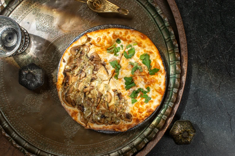 Хачапури Мимино с грибами