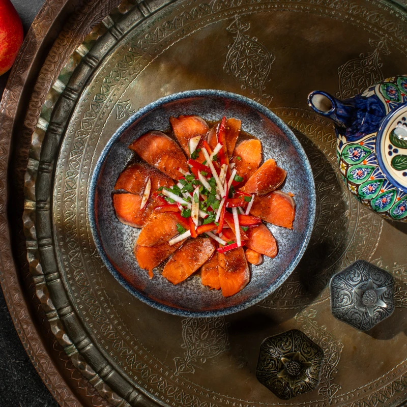 Севиче из лосося