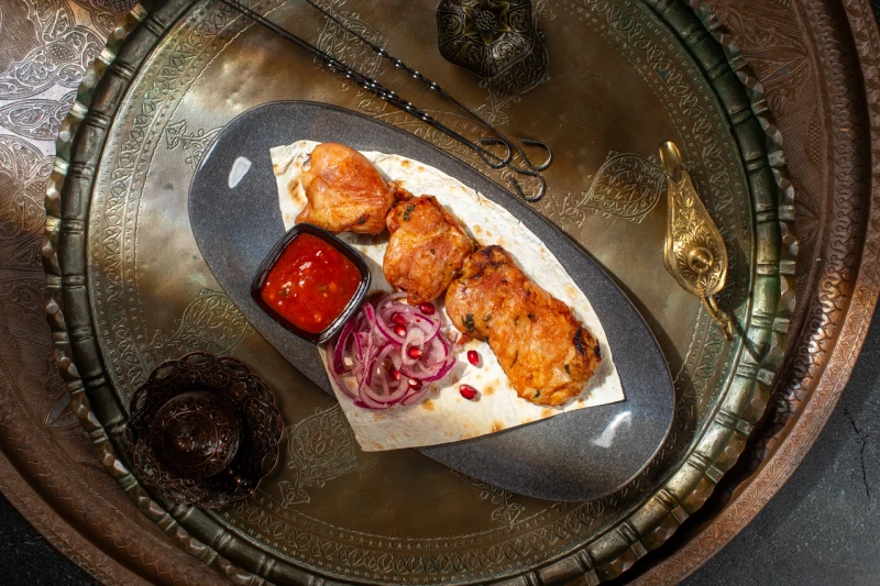 Шашлык из бедра куриного