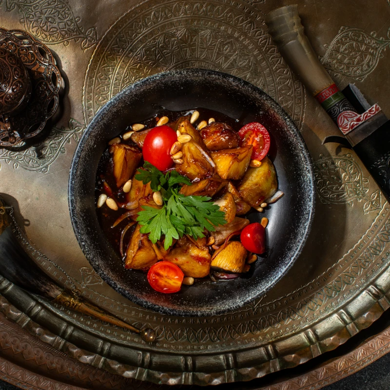 Салат Хан Баклажан