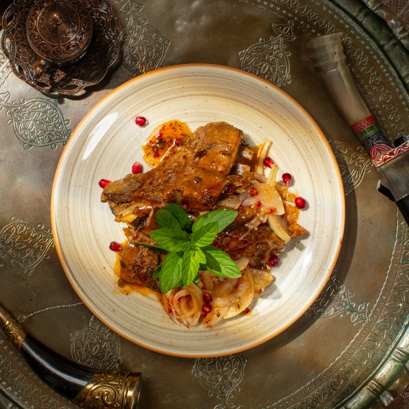 Чупонча в кисло сладком соусе