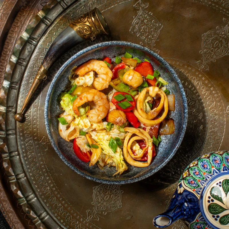 Салат Каспийское море 