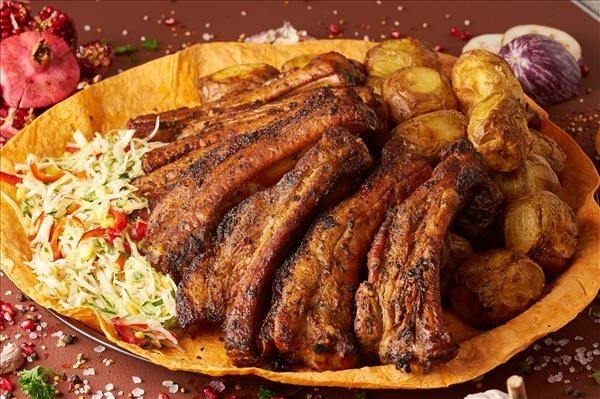 №26 Набор "Свиные ребрышки с овощами" 