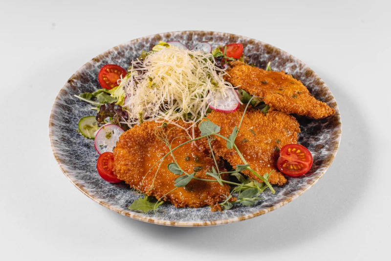 Овощной куриный хруст