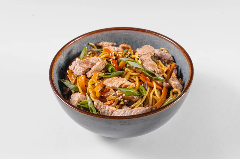 Wok со Свининой  и Овощами