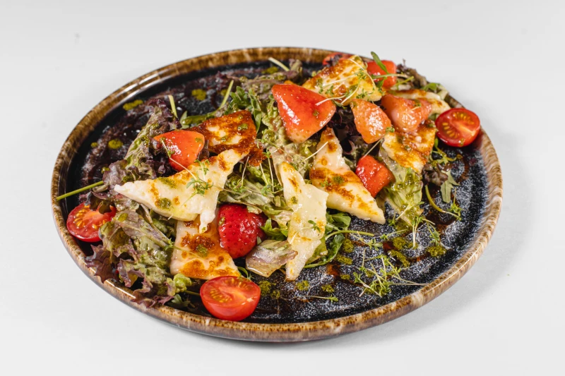 Халуми с Клубникой