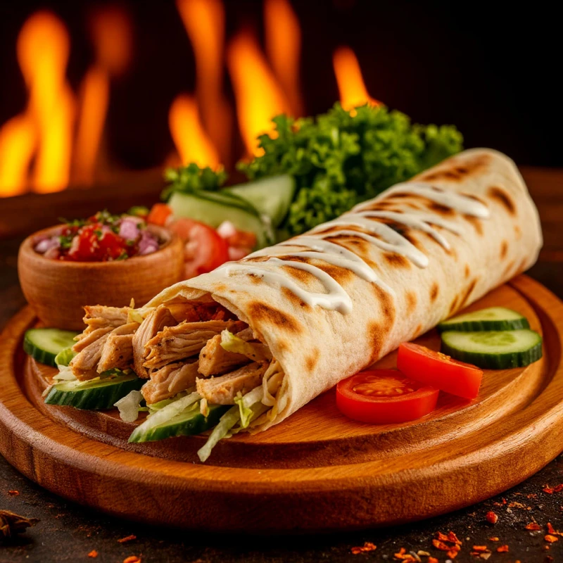 Шаурма с говядиной