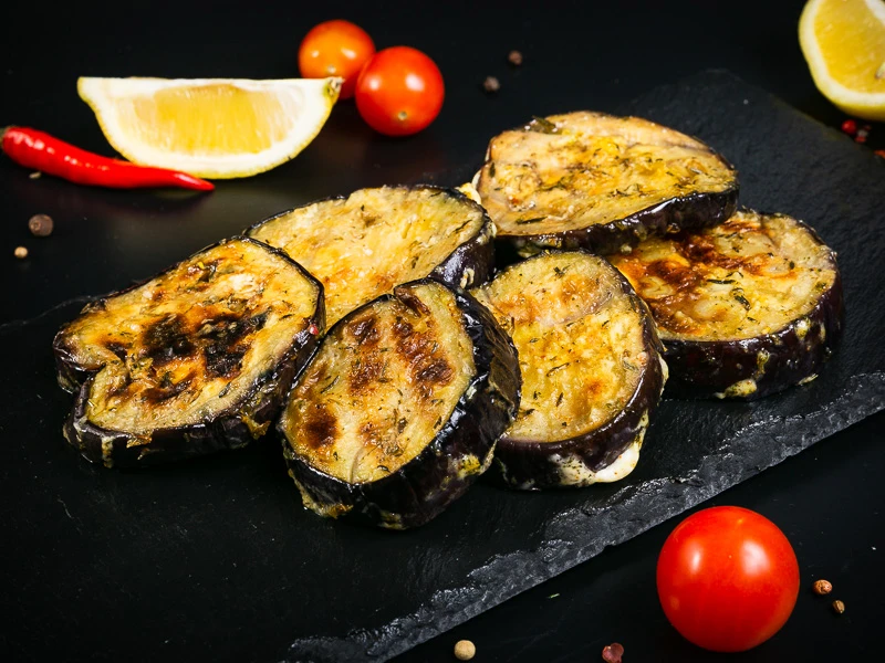 Баклажаны на углях