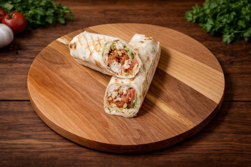 Шаурма Курица Картошка Фри