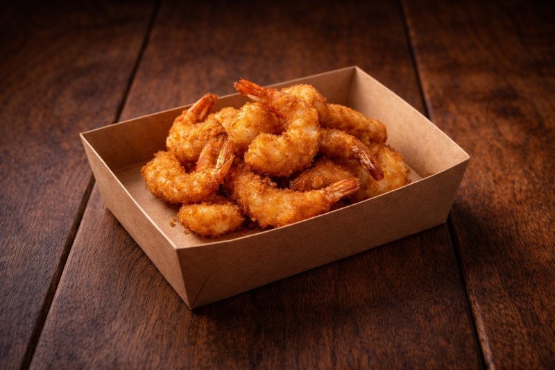 Креветки темпура