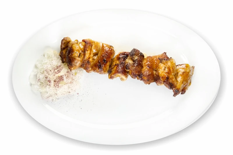 Шашлык из куриного бедра 280/45 гр