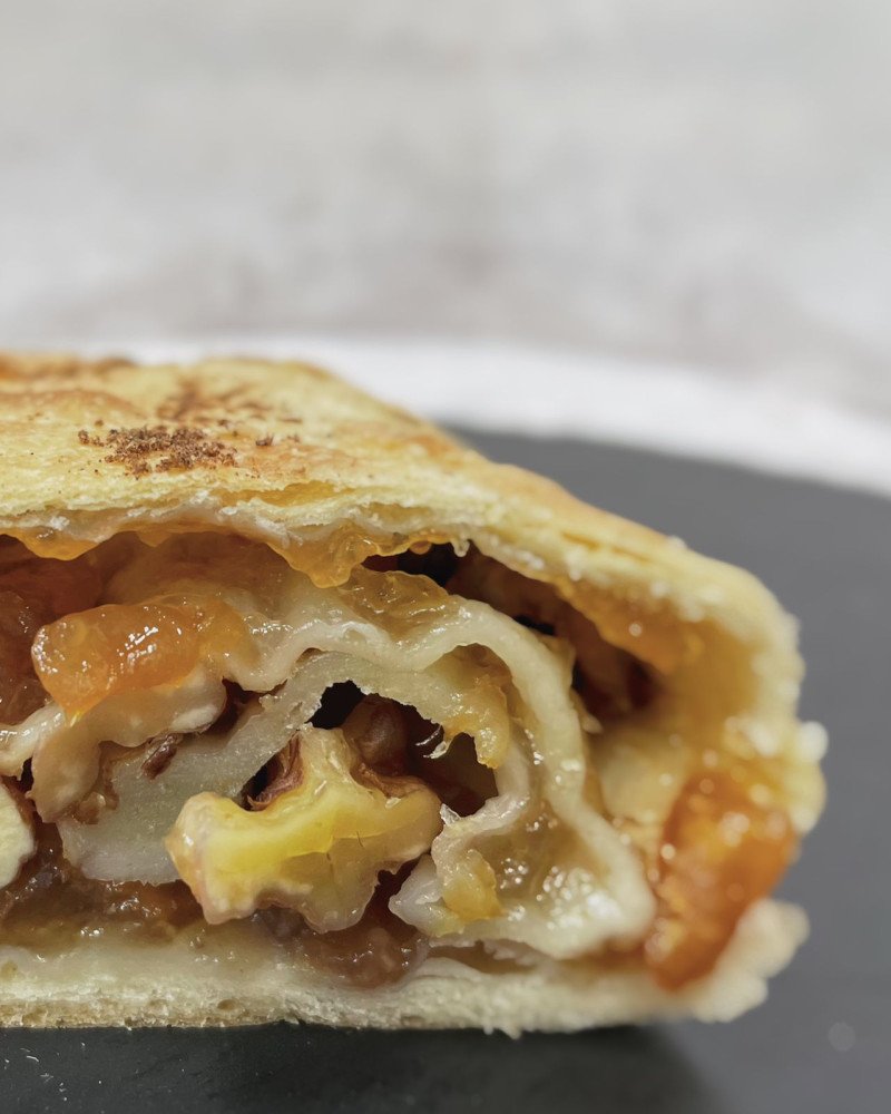 Штрудель с яблоками