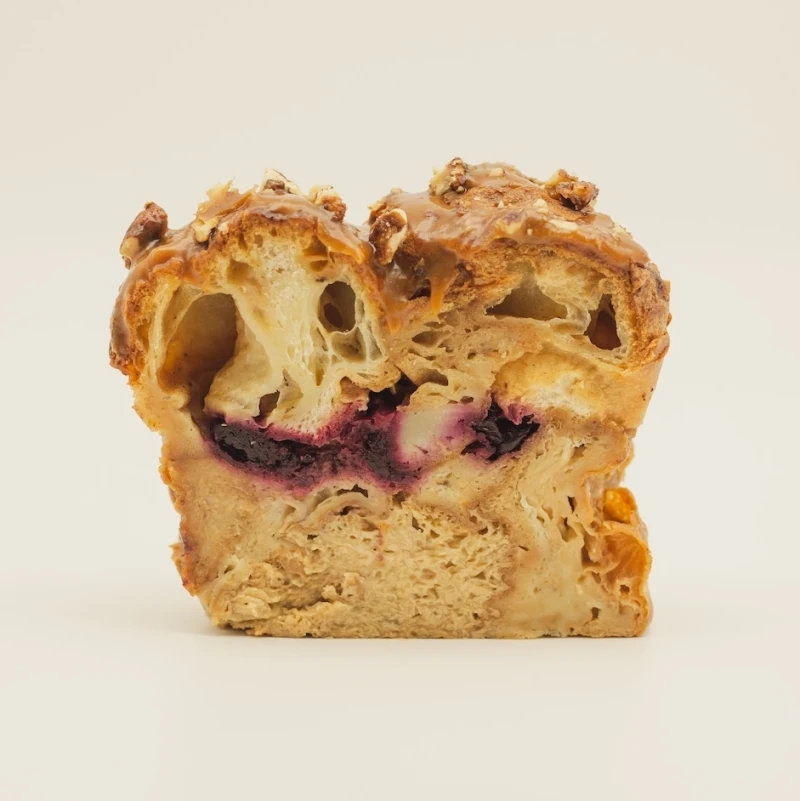 Пудинг Смородина-карамель