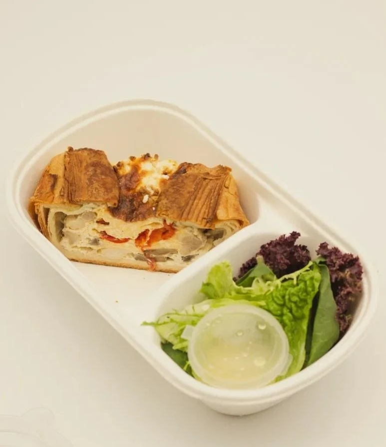 Киш с курицей