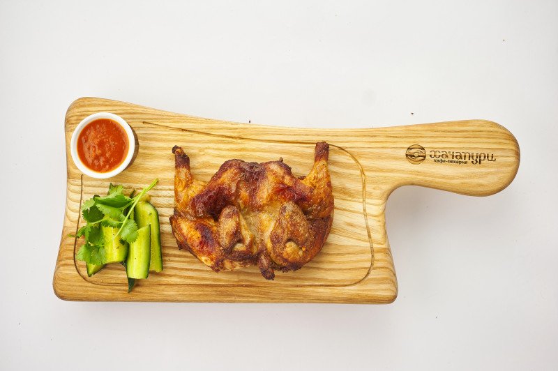 Печеный цыпленок