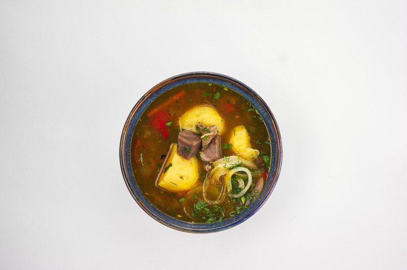 Суп с говядиной по-грузински