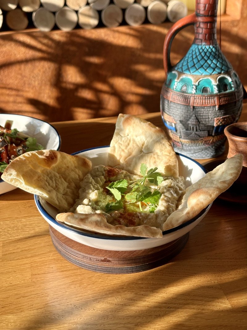 Бабагануш на грузинский манер