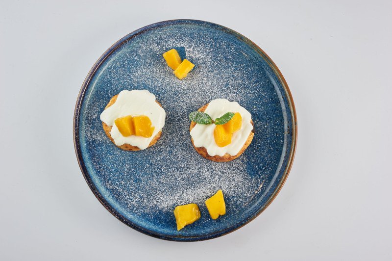 Сырники с манго