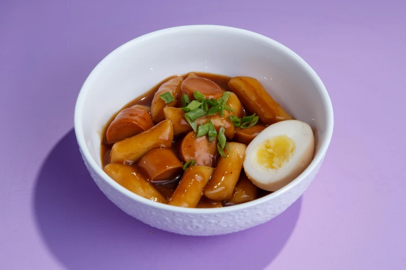 Токпокки с соусом терияки