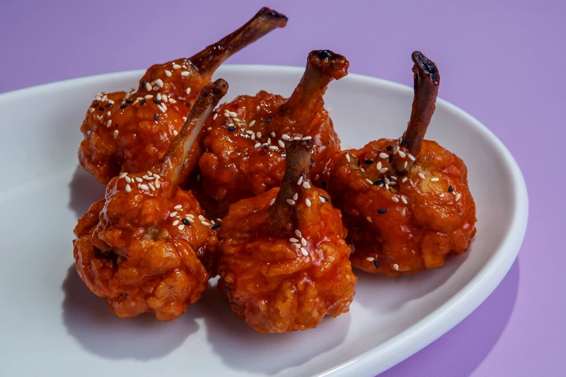 Крылышки в кисло-сладком соусе