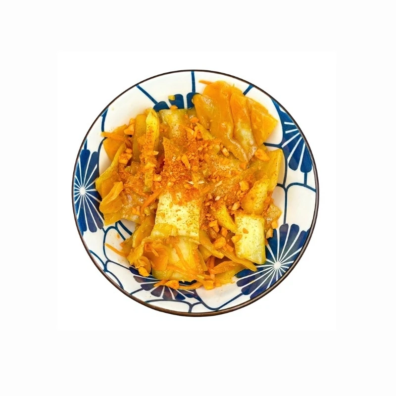 Капуста с шафраном и шамбалой