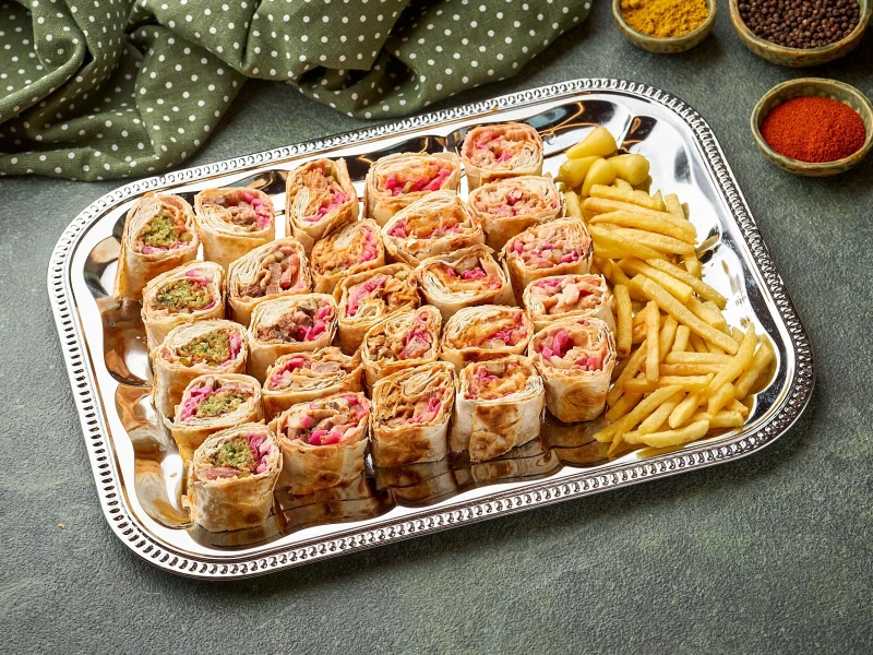 Арабские шаурма роллы