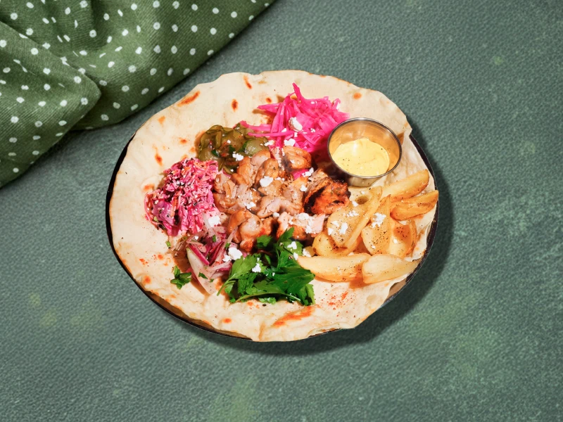 Комбо-донер с цыпленком