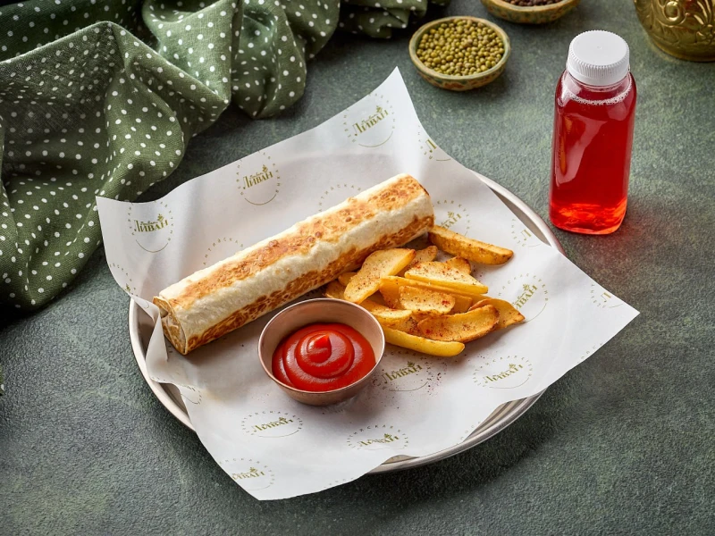 Комбо-детская шаурма с наггетсами