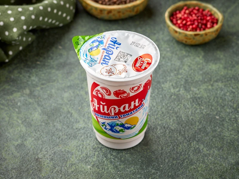 Айран "Сегодня и всегда" с вялеными томатами