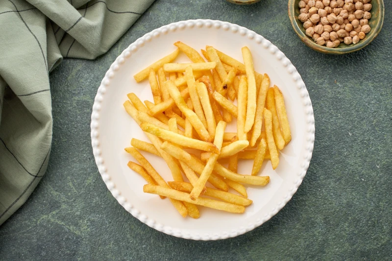 Картофель фри  с соусом ранч 