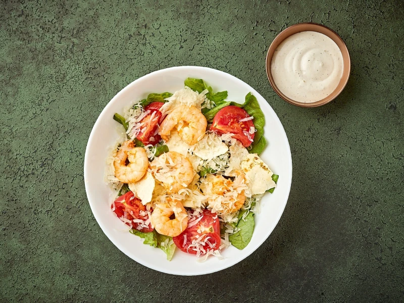 Цезарь с креветкой